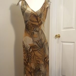 Asymmetrical print dress Size 6